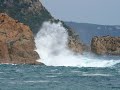 Temporal de mar. Tossa de Mar. 28 Noviembre de 2008.