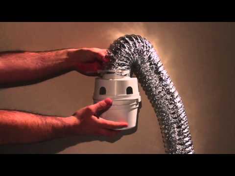 how to vent electric dryer inside