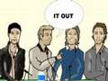 REACH OUT video contest cartoon Flory
