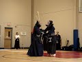 2007 1st baltimore-annapolis kendo tournamenr sandan (3rd dan) and above division semifinal: bruce (ken wa kan kendo dojo) vs. eric (ken wa kan kendo dojo)