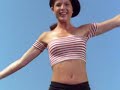Girls Jumping On Trampolines!