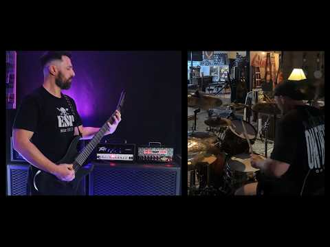 Nasty Metal Riffs - ESP LTD M-7 HT Baritone - Groove Metal Jam feat. Zach Dean
