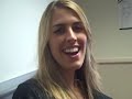 Brittany Edwards, Dallas Editor of Daily Candy, offers encouragement to SMU Journalism students