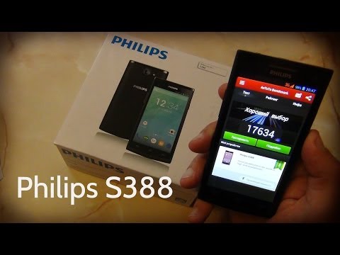 Обзор Philips S388 (black)