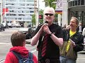 Garth Mullins speaks at SPP protest