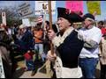 Fight breaks out at a Tea-Bagger Protest (Video)