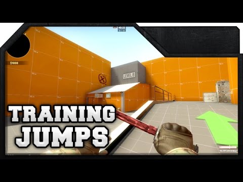CS:GO - Jump Training Map - How to train advanced jumps on the Competitive Maps