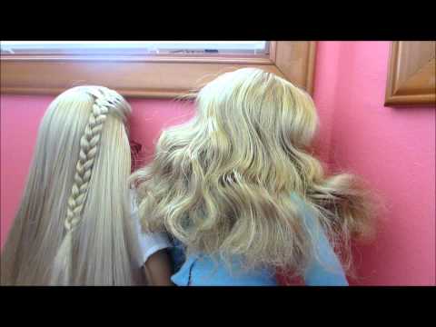 how to fix frizzy doll hair