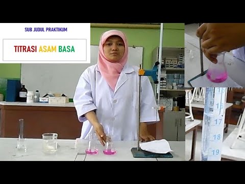 Percobaan Titrasi Asam Basa