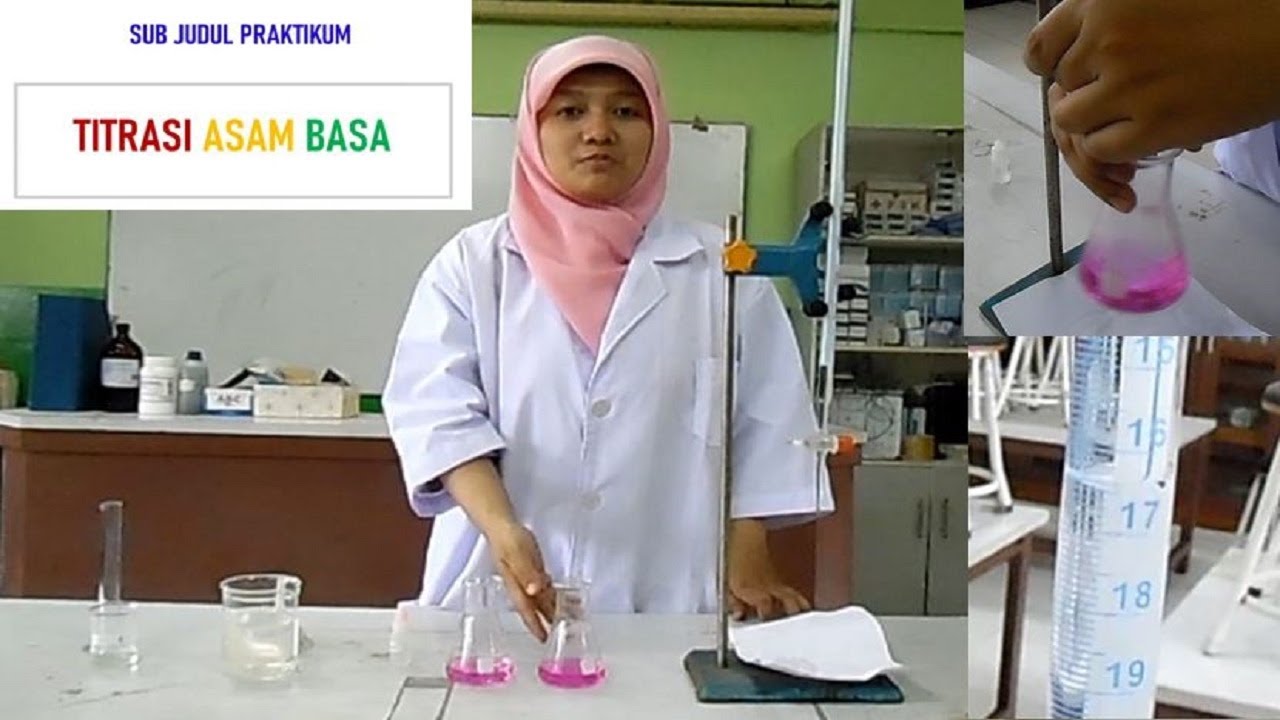 Percobaan Titrasi Asam Basa