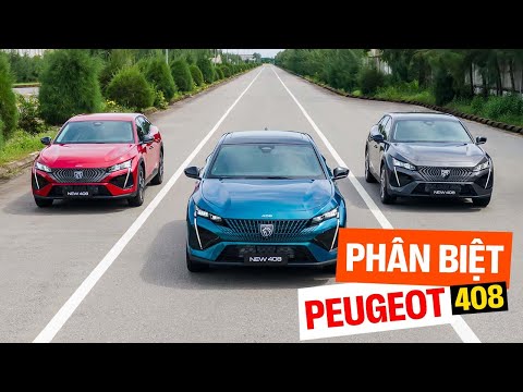 3 phút phân biệt được ngay 3 phiên bản Peugeot 408 giá từ 999 triệu đồng! Hơn thua gì so với CX-5?