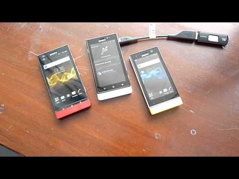 how to mount usb storage in xperia p