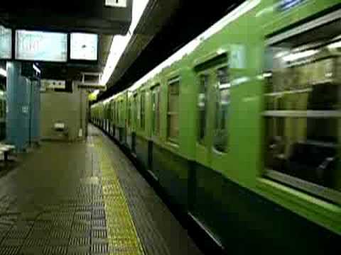 京阪淀屋橋駅1番線通過（5000系)