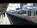 ＪＲ東海３１３系＋２１１系（沼津駅到着＋小田急RSE）