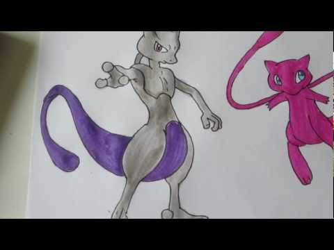 how to draw mew