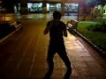 Tecktonik chile , bailando en la calle