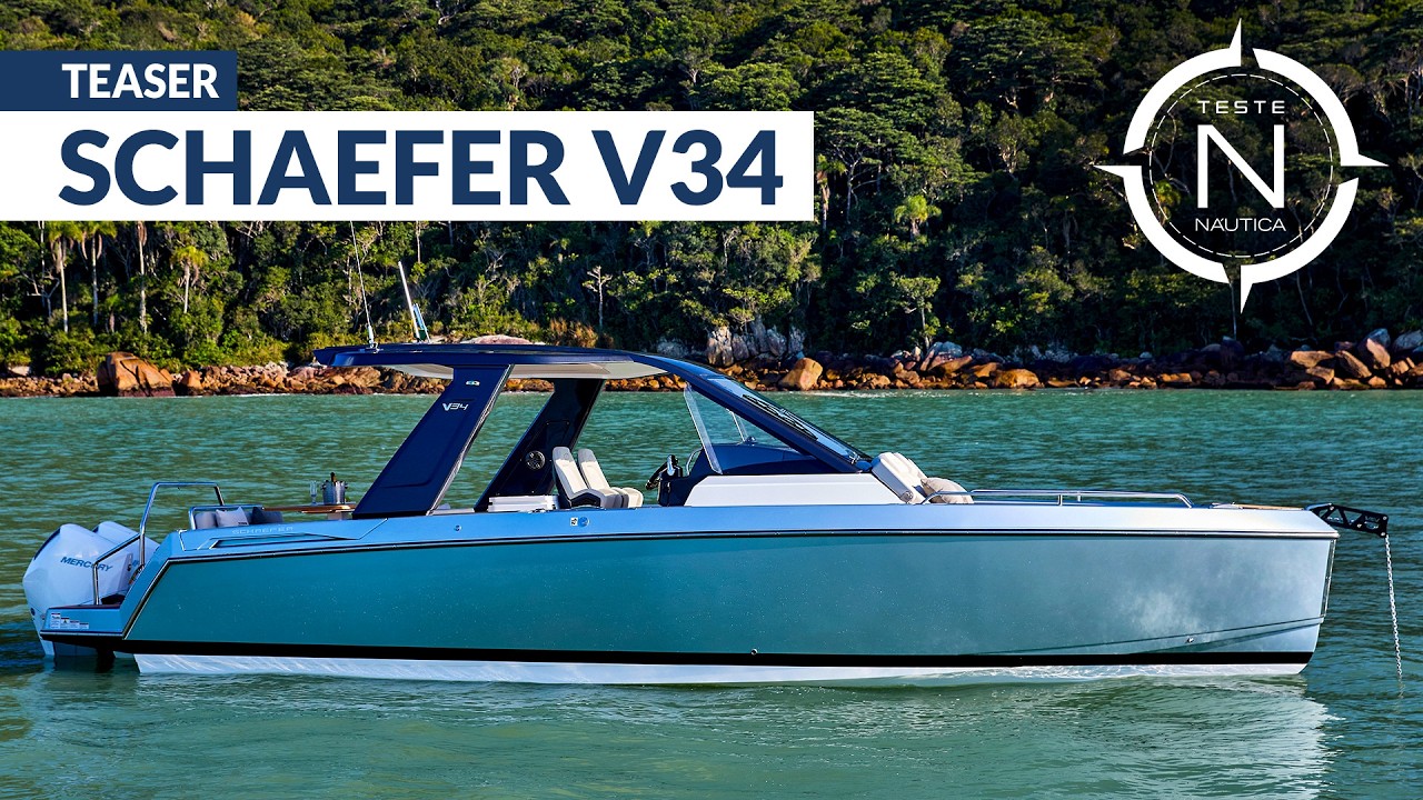 Teaser Schaefer V34 | TESTE NÁUTICA
