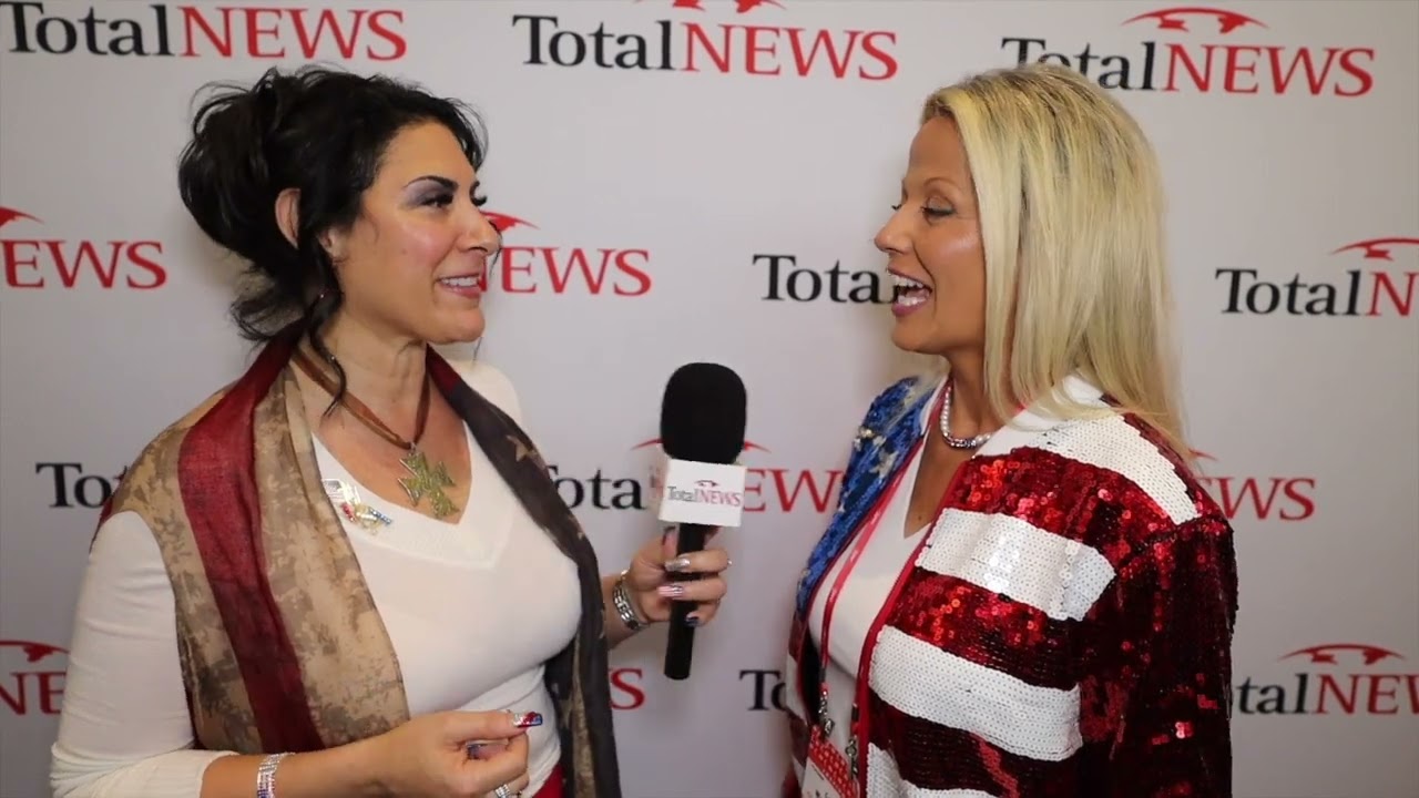 Leigh from Patriot Mobile at CPAC 2023 DC