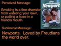 A Freakonomics Guide to Subliminal Messages