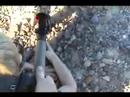 3 year old learing to shoot.