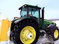 deneigement avec un 8130 deneigement avec un 8130
