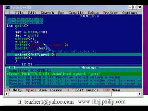 how to define integer in c