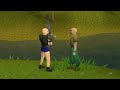 Runescape Video This is in fact Mark Gerhard. We decided to make a short video for the lulz. He is actually a really cool guy! This is his real voice and he was the one who acted in the video as well.
