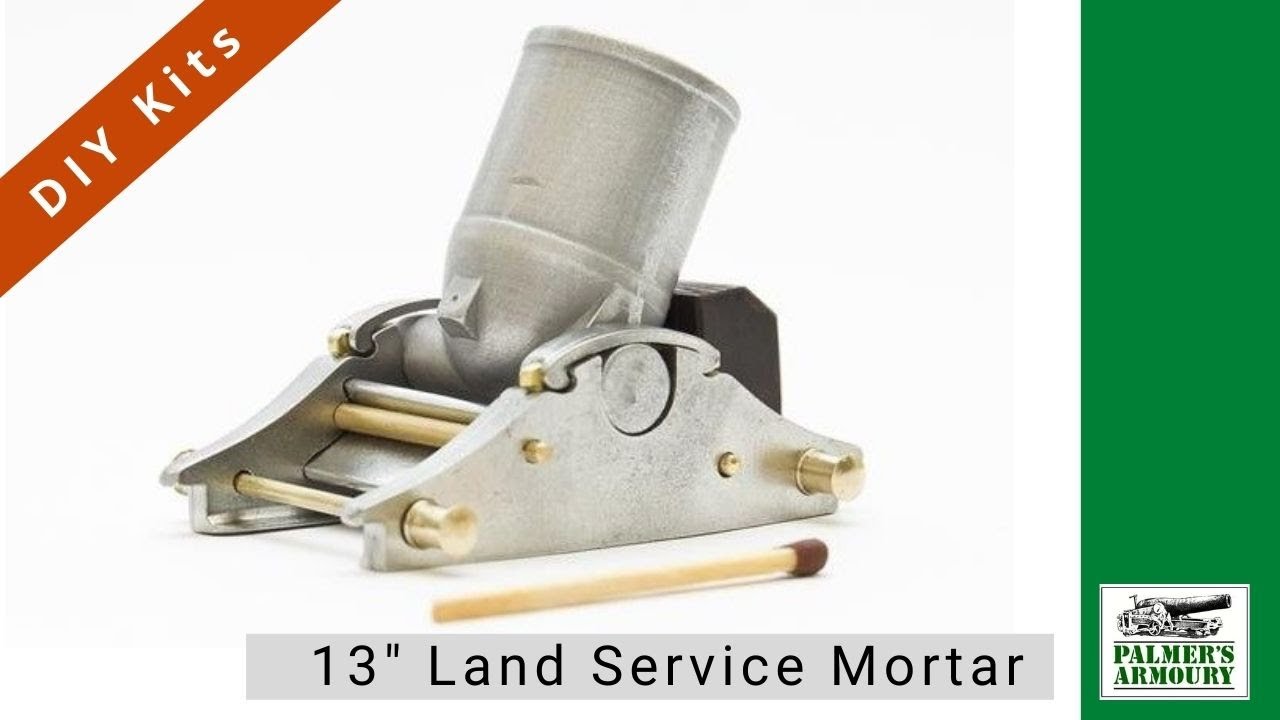 How to assemble a 13 Inch Land-Service Mortar Scale Model Cannon Kit made by Palmer's Armoury.