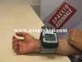 Misuratore di pressione da polso parlante, sfigmomanometro da braccio con sitensi vocale e facile indicazione sullo stato di salute, legge la tua pressione e ti fa capire se va bene!