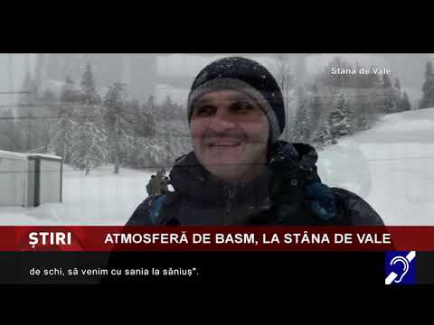 Atmosferă de basm, la Stâna de Vale