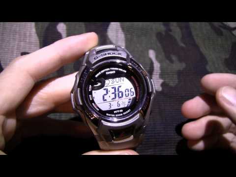 how to adjust time on g shock mt-g