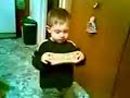 Quinton Playing harmonica