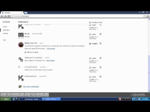 how to remove bing from chrome new tab
