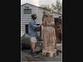 Owl Carving by Jason Swain