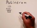 Palindrom Palindrom