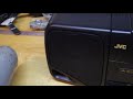 JVC Super Bass Horn boombox with Shortwave