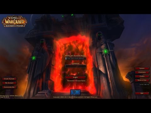 Как создать логин в wow