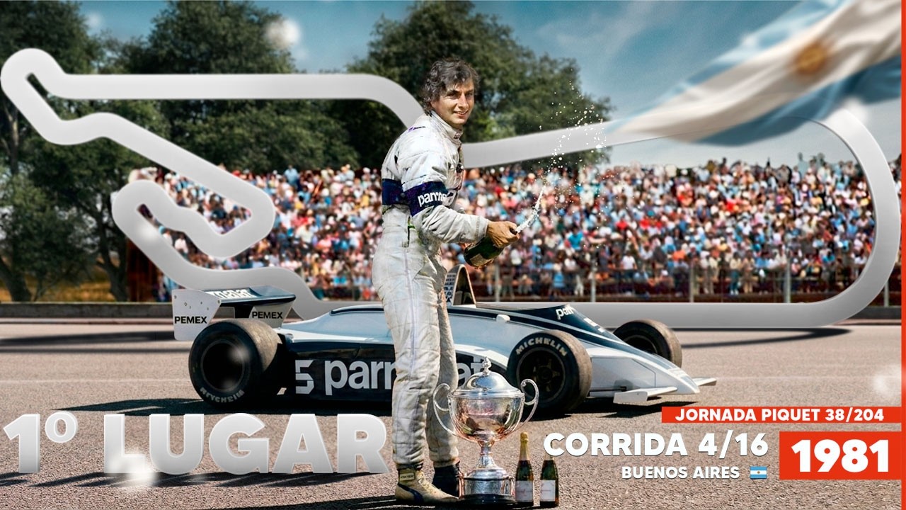A primeira VITÓRIA de NELSON PIQUET na temporada - GP da Argentina 1981