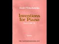 invention 7 of 10. dedicated to tamas vasary, pianist. music composed and performed 

by polish pianist and composer andre tchaikowsky (1935-1982). from a 1968 bbc 

broadcast.