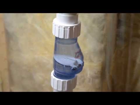 how to vent a sump pump