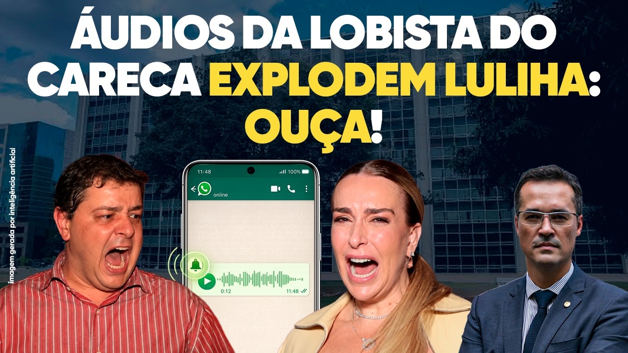 Vazam Áudios da Lobista do Careca Que Explodem Lulinha!
