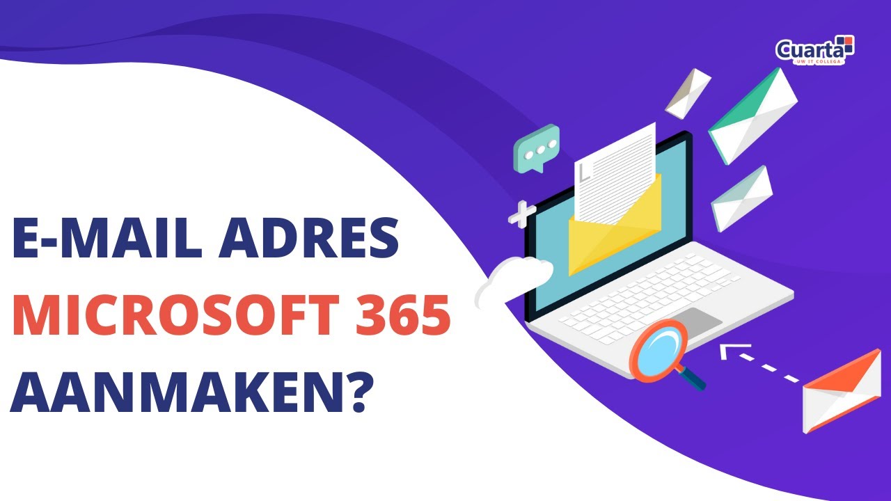 Hoe maak je een nieuw Microsoft 365 e-mail adres aan?