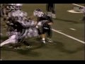 andy gay scrambles and tosses a screen pass to riley carr