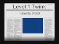 WoW Level 1 Twink
