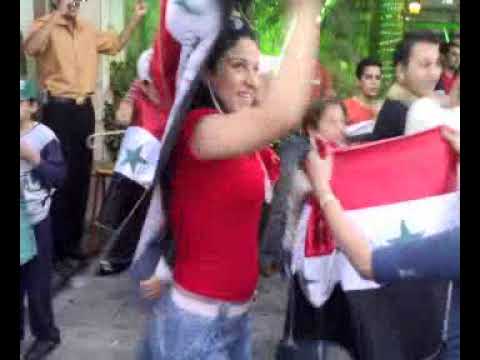 Iraqi Girls Dancing When their Country Win