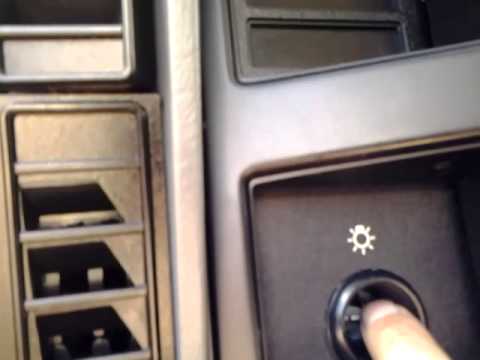 How to replace jeep cherokee headlight switch