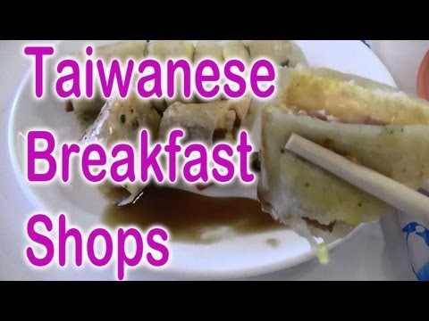 taiwanese - The only thing Taiwan has more than 7/11 LOL! More details and Chinese notes on my blog page http://weviewtaiwan.com/2012/12/27/taiwanese-breakfast-shop/ Mus...