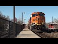 RaceTrack Railfanning At Congress Park Station, Brookfield, IL. 11-5-09.