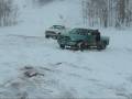 dodge busts transfer case on rock while off roading then takes all of us to pull it out
