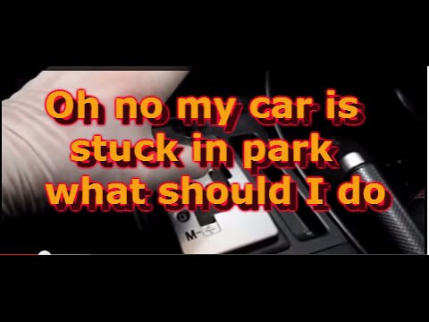 How to check your 2004 Mazda 3  .It is stuck in park and will not shift..